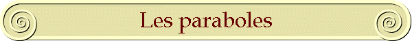 Les paraboles