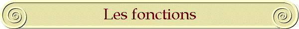 Les fonctions